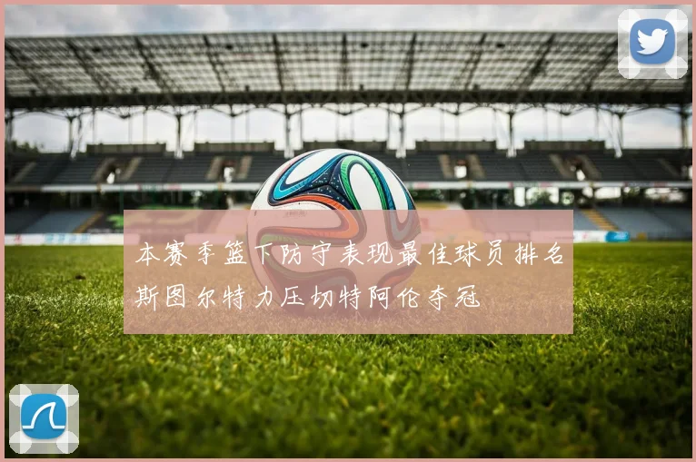 本赛季篮下防守表现最佳球员排名斯图尔特力压切特阿伦夺冠